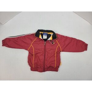 REEBOK Arizona Cardinals Logo‎ Lined Full Zip Jacket Toddler Size 24 Month NFL